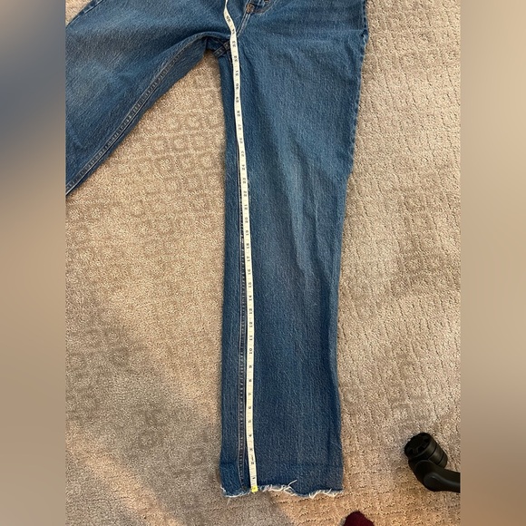 EUC Abercrombie & Fitch The '90s Relaxed Jean High Rise Size 29/8L - Picture 14 of 14
